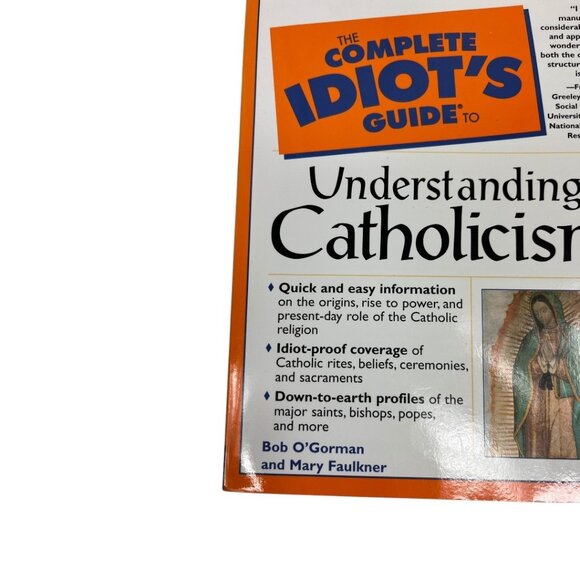 Complete Idiot's Guide to Understanding Catholicism Paperback Book 2000 - Picture 14 of 16